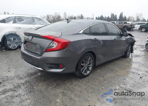 2019 Honda Civic Ex-L из США, поврежденный, VIN JHMFC1F7XKX009907